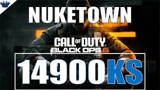 Black Ops 6 Nuketown at 1080P Low Settngs with RTX 4080 and 14900KS [upl. by Saleme]