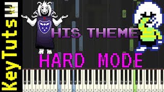 Learn to Play His Theme from Undertale  Hard Mode [upl. by Onifled892]