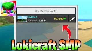 Join MY New SMP in Lokicraft  Lokicraft Server  Lokicraft Helper SMP [upl. by Yllop]