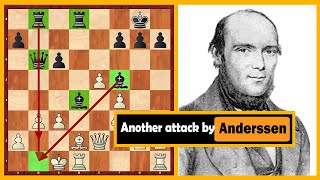 Chess Game Not An Immortal But Still A Great Game By Anderssen [upl. by Hendricks]