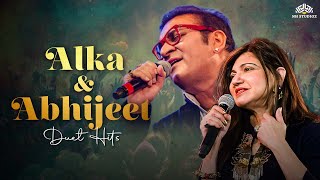 AbhijeetAlka Unforgettable Golden Hits  Best Hindi Duet Songs  90s Evergreen [upl. by Nelle580]