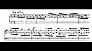 Bach BWV 902 quotFughetta in GMajorquot [upl. by Moishe586]