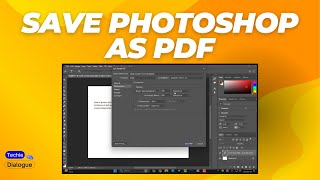 How to Save Photoshop as PDF [upl. by Hampton23]