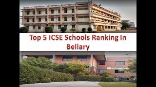 Top 5 ICSE Schools Ranking In Bellary  For More Details Refer Description [upl. by Statis]