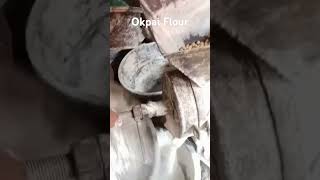 Okpa flour process food trending viralshort reels subscribemychannel foodlover foodie okpa [upl. by Attenyt]