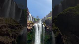 Ouzoud Waterfalls in Africa africa ouzoudwaterfalls waterfalls [upl. by Rickard50]