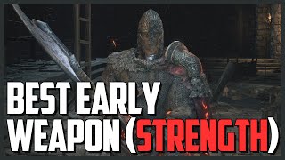 Dark Souls 3 Deep Battle Axe Location Best Early Game Strength Weapon [upl. by Wilmette]