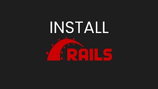 How to Install Ruby on Rails 7212 on Windows [upl. by Seleta492]