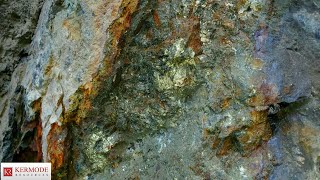 Massive Chalcopyrite amp Bornite Lenses In Shear Zones Star Of The West Property KLM [upl. by Lahtnero]