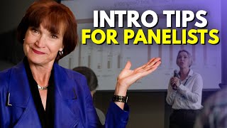 How To Introduce Yourself In A Panel Discussion [upl. by Atter]