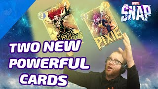 TWO NEW POWERFUL CARDS Pixie amp Hope Summers  Marvel SNAP New Card Review [upl. by Castro153]