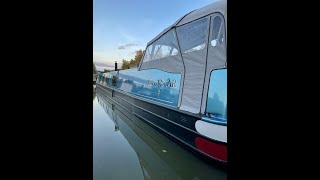 NEW ELECTRIC Oakums Narrowboat 60ft BOAT OF THE YEAR [upl. by Restivo]