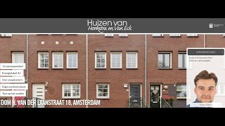 Te koop Dom H van der Laanstraat 18 Amsterdam  Hoekstra en van Eck Makelaars  Méér Makelaar [upl. by Dodie]