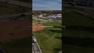 DJI Mini pro 4 Baseball Field Drone Shots inspirational motivation workout consistency [upl. by Lidia]