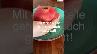 Granatapfel entkernen I Foodhack [upl. by Cheatham764]