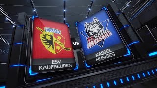 DEL2 Highlights 3 Spieltag  ESV Kaufbeuren vs Kassel Huskies [upl. by Eniron]