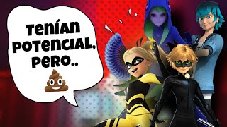 Personajes y Cosas DESPERDICIADAS en Miraculous Ladybug [upl. by Queenie624]