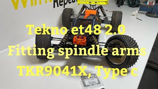 Tekno et48 20 spindle arms type c and a look at what it changes [upl. by Vashti289]