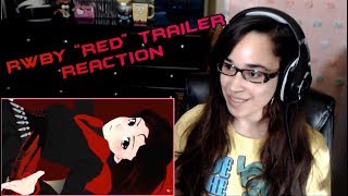 RWBY quotREDquot TRAILER REACTION [upl. by Linneman]