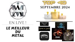 Le TOP 40 Septembre 2024 [upl. by Lisette]