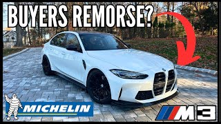 G80 M3 Michelin Pilot Sport All Season 4 Review PSAS4s  Winter Solution [upl. by Fabiola805]