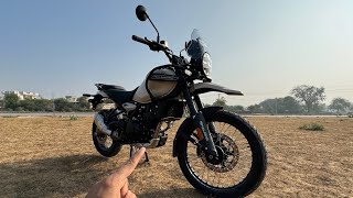 New Royal Enfield Himalayan 450 First Ride Impressions  Gagan Choudhary [upl. by Sokin]