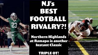 Ramapo 25 Northern Highlands 23  Final in TRIPLE OT  Charlie Wingfield shines in all 3 OTs [upl. by Herman]