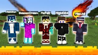 Aku MENGATUR Dunia Youtuber Minecraft Indonesia ft BeaconCream NightD24 Mefelz NakkiKun MasJoli [upl. by Eerot]