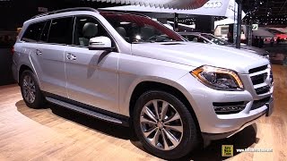 2015 MercedesBenz GLClass GL450 4matic  Exterior Interior Walkaround  2015 Detroit Auto Show [upl. by Nedra]