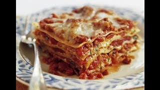 Lasagna Recipe ESPANOL and ENGLISH [upl. by Ariahay360]