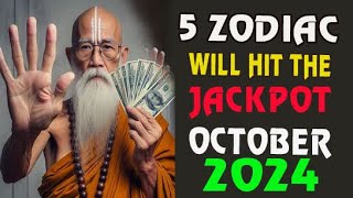 Nostradamus Shocking Predictions⭐️ 5 Zodiac Signs to Hit the Jackpot 💰 in October 2024 [upl. by Etka]