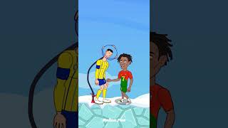 Diving Challenge  Good Ronaldo vs Poor Messi [upl. by Kal]