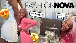 1000 fashion nova haul [upl. by Ettennod]