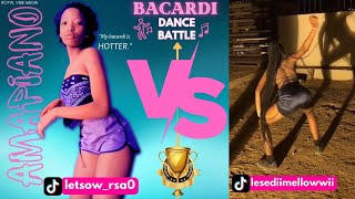 Bacardi Dance Battle Lesedii Melloww II vs Letsow RSA  Amapiano dancevideo [upl. by Sheryl911]