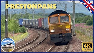 HighSpeed Trains at Prestonpans  🏴󠁧󠁢󠁳󠁣󠁴󠁿 ECML 220724 [upl. by Anesuza]