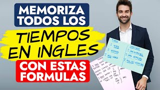 MEMORIZA TODOS LOS TIEMPOS EN INGLES CON ESTAS FORMULAS [upl. by Cliffes24]