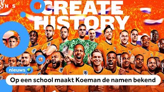 Deze voetballers gaan voor Oranje naar het EK [upl. by Mei423]