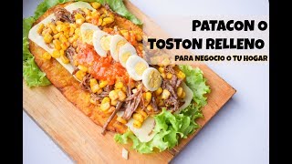 PATACON O TOSTON RELLENOPara Negocio o tu Hogar [upl. by Eeneg656]