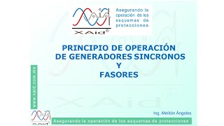 01  Principio de operación de generadores sincronos y fasores Xaid [upl. by Moorefield480]