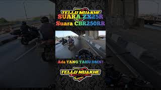 SUARA MOTOR ZX25R ATAU CBR250RR semuaorang hondacbrcbr250rr cbr250rrmodifikasi cbr250rrsp [upl. by Brandt964]