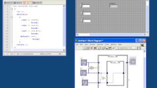 Labview tutorial for C programmers 3  Ifthenelse switch statements [upl. by Maxfield]