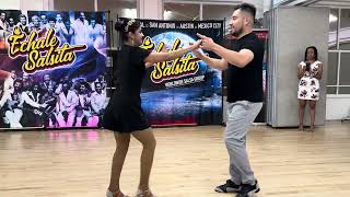 Eder Avila Salsa Demo at the Echale Salsita amp Bachata Montreal Night on September 21st 2024 [upl. by Buffy534]