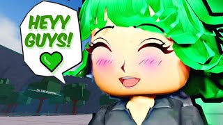 Girl VOICE TROLLING as TATSUMAKI TWINS in The Strongest Battlegrounds funny 😂 [upl. by Torto947]