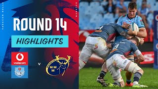 Vodacom Bulls v Munster  Instant Highlights  Round 14  URC 202324 [upl. by Llenram]