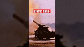 The M65 ATOMIC CANNON Test Firing One Shot Massive Impact history [upl. by Sualokcin]