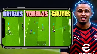 SAIBA COMO FAZER TODOS OS COMANDOS do EFOOTBALL 2024 MOBILE [upl. by Hardunn539]