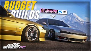 I Made A BUDGET S15 Drift BUILD With CrayG On CarX Street PC [upl. by Irahcaz]