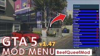 Installing GTA 5 Mod Menu BeefQueefMod  PS4  GTA 5  147 amp Below  Cheats [upl. by Gery]