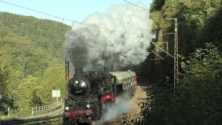 Dampfloks auf der Geislinger Steige  Mit Volldampf gegen den Berg HD [upl. by Ardnuek290]