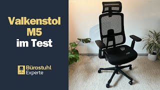 VALKENSTOL M5 Ergonomischer Bürostuhl im Test [upl. by Durand466]